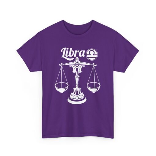 Balanced Vibes – Libra Zodiac Unisex Tee - Image 15
