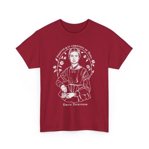 Emily Dickinson "Forever Is Composed of Nows" – Unisex T-Shirt - Image 16