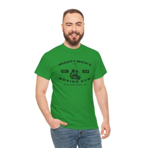Mighty Mick’s Throwback Tee – Unisex Boxing Gym Shirt - Image 3