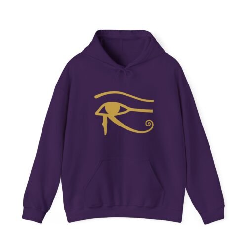 Eye of Horus Unisex Hoodie – Ancient Protection Meets Modern Style - Image 22