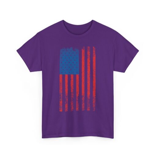 🇺🇸🖤 Distressed American Flag Unisex T-Shirt – Worn, Weathered, Proud - Image 20