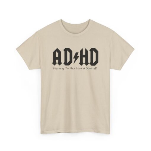 ⚡🐿️ ADHD Highway Unisex T-Shirt – Fast Lane to Distraction!