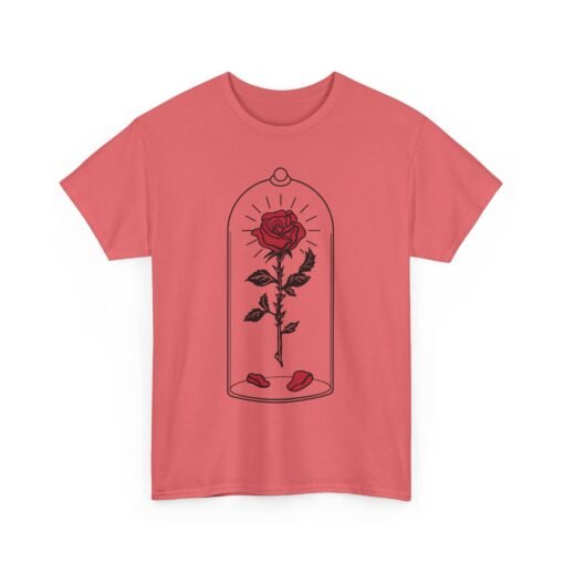 🌹✨ Enchanted Rose Unisex T-Shirt – Timeless Beauty, Captured in Glass - Image 13