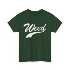 🌿🥤 WEED Unisex T-Shirt – Classic Font, Elevated Vibes
