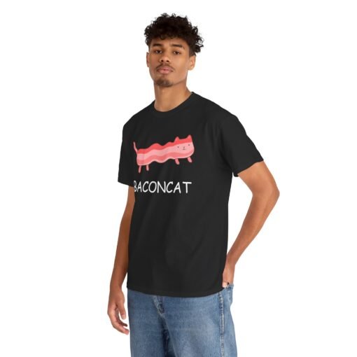 Baconcat Unisex T-Shirt – The Purrfect Crispy Combo - Image 5