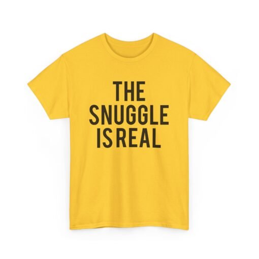 🧸💤 The Snuggle Is Real Unisex T-Shirt – Cozy Vibes Only - Image 16