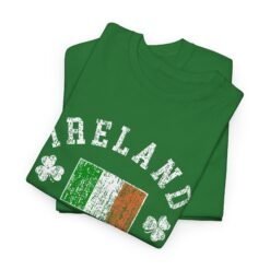 Alternative view of 🇮🇪☘️ Ireland Pride Unisex T-Shirt – Flag, Shamrocks & Heritage