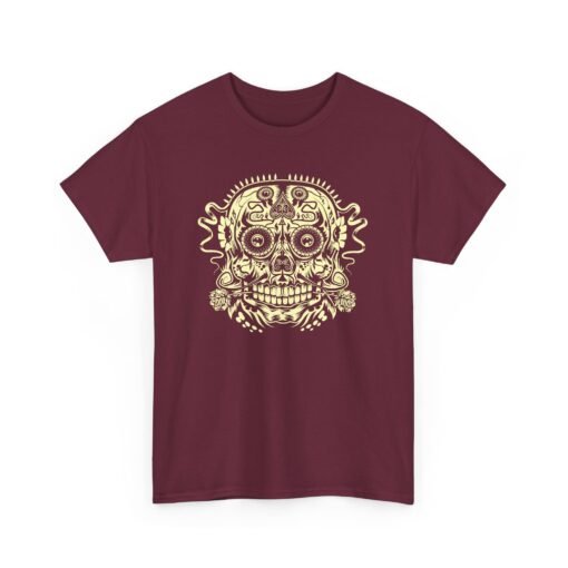 Ace of Spades Sugar Skull Unisex T-Shirt – Bold & Badass - Image 10
