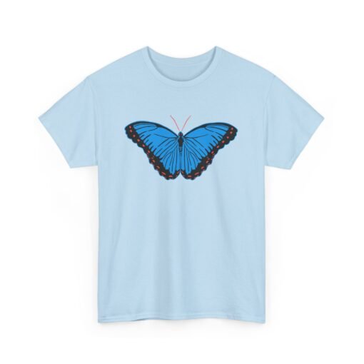 🦋💙 Blue Morpho Butterfly Unisex T-Shirt – Nature’s Radiance in Flight - Image 17