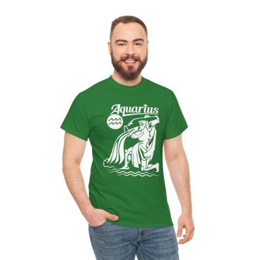 ♒✨ Aquarius Vibes Unisex T-Shirt – Bold, Brilliant, Unapologetically You - Image 3