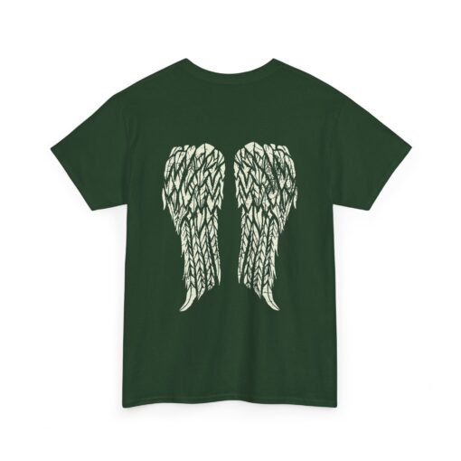 🖤👼 Gothic Angel Wings Unisex T-Shirt – Dark Grace from Behind - Image 19