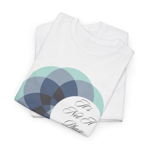 🌕🔷 It’s Not a Phase, It’s a Full-Time Obsession Unisex T-Shirt – Lunar Love in Polygon Style - Image 2