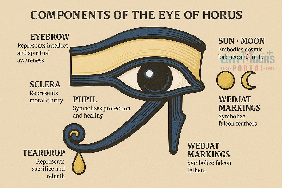 Components of the Eye of Horus