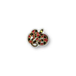 Alternative view of Curled Coral Snake Custom Shaped Pillow – Wild & Unique Décor