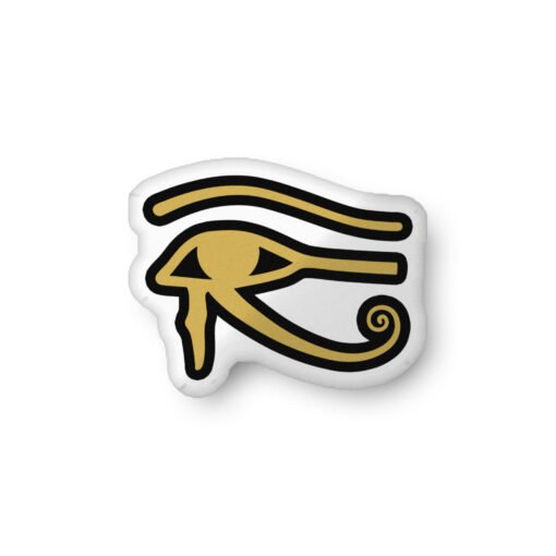 Eye of Horus Custom Shaped Pillow – Ancient Symbol, Unique Comfort - Image 3