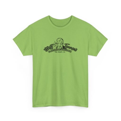 "Biff Tanner’s Pleasure Paradise – Hill Valley, CA" Unisex T-Shirt – Retro 80s Throwback - Image 28