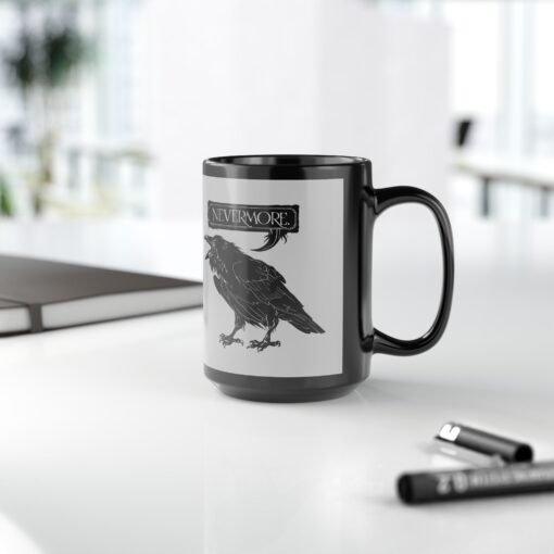 ☕ Nevermore Black Mug – Sip with a Touch of the Macabre - Image 15
