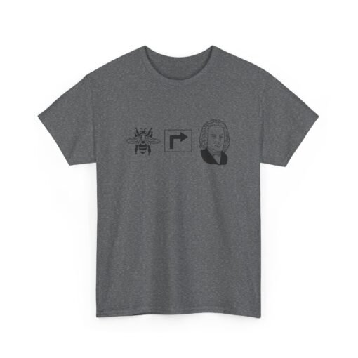 "Bee Right Bach" Unisex T-Shirt – Punny Musical Humor - Image 23