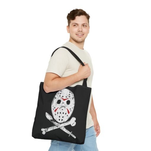 Jason’s Jolly Roger Tote Bag – Fear That Floats - Image 11