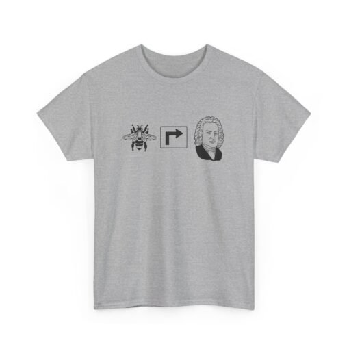 "Bee Right Bach" Unisex T-Shirt – Punny Musical Humor - Image 21