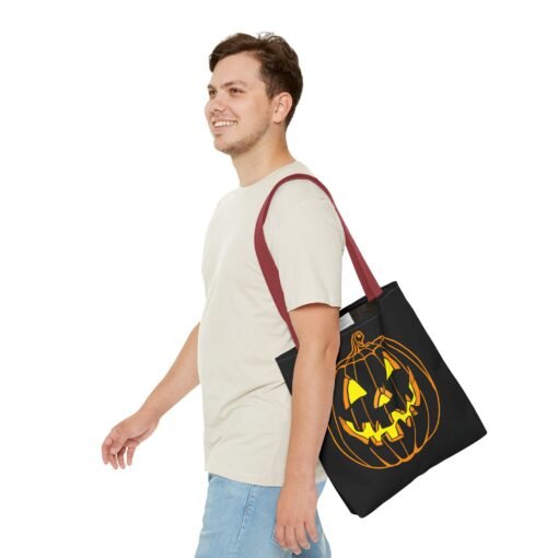 Jack O’ Lantern Tote Bag – Spooky & Practical - Image 19