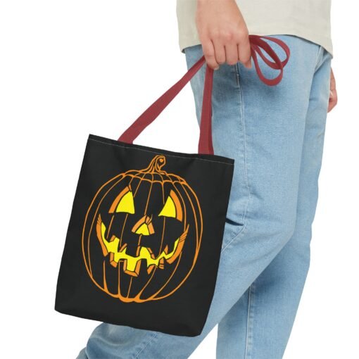 Jack O’ Lantern Tote Bag – Spooky & Practical - Image 15