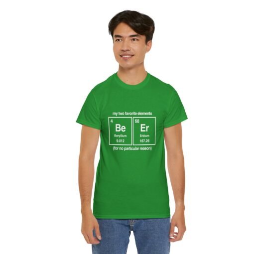 "BEER Elements" Unisex T-Shirt – Periodically Funny - Image 12