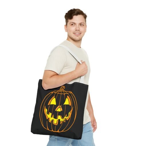 Jack O’ Lantern Tote Bag – Spooky & Practical - Image 35