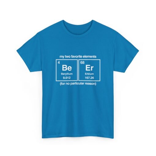 "BEER Elements" Unisex T-Shirt – Periodically Funny - Image 24