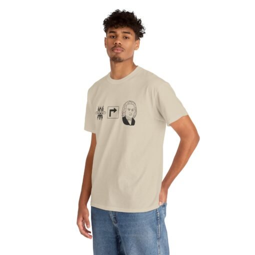 "Bee Right Bach" Unisex T-Shirt – Punny Musical Humor - Image 8