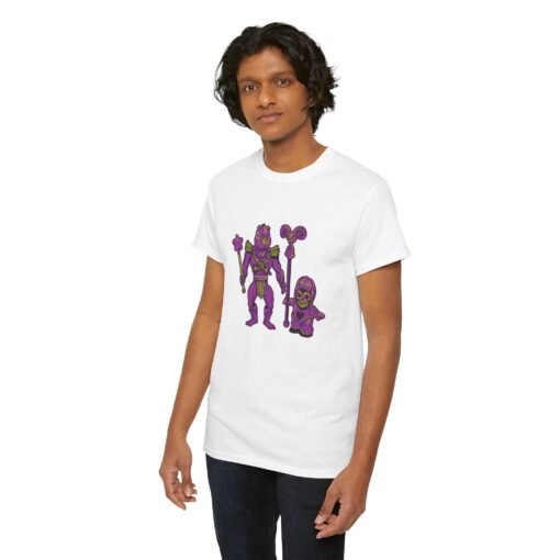 "Carebear x Skeletor Mashup" Unisex T-Shirt – Cute Meets Creepy - Image 4