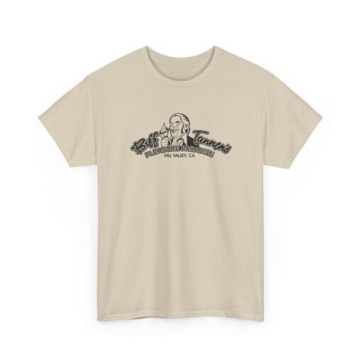 "Biff Tanner’s Pleasure Paradise – Hill Valley, CA" Unisex T-Shirt – Retro 80s Throwback - Image 25