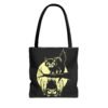 Spooky & Sweet Halloween Scene Tote Bag – Moonlit Mischief