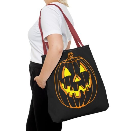 Jack O’ Lantern Tote Bag – Spooky & Practical - Image 24