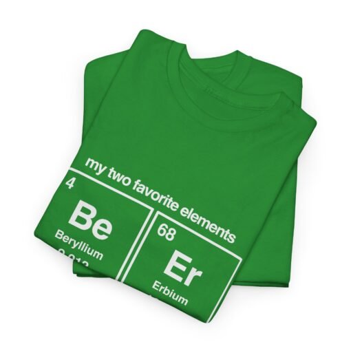 "BEER Elements" Unisex T-Shirt – Periodically Funny - Image 3