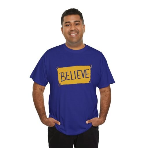 "Believe" Unisex T-Shirt – Inspired by Ted Lasso - Image 10