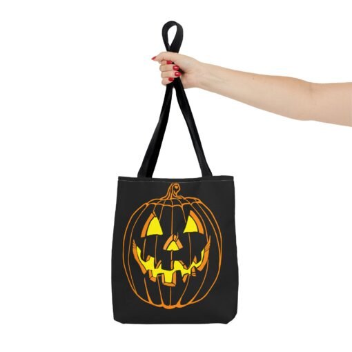 Jack O’ Lantern Tote Bag – Spooky & Practical - Image 4