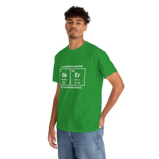 "BEER Elements" Unisex T-Shirt – Periodically Funny - Image 8