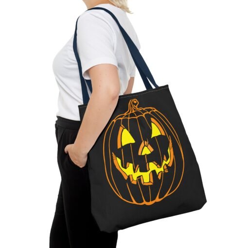 Jack O’ Lantern Tote Bag – Spooky & Practical - Image 60
