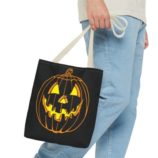 Jack O’ Lantern Tote Bag – Spooky & Practical - Image 39