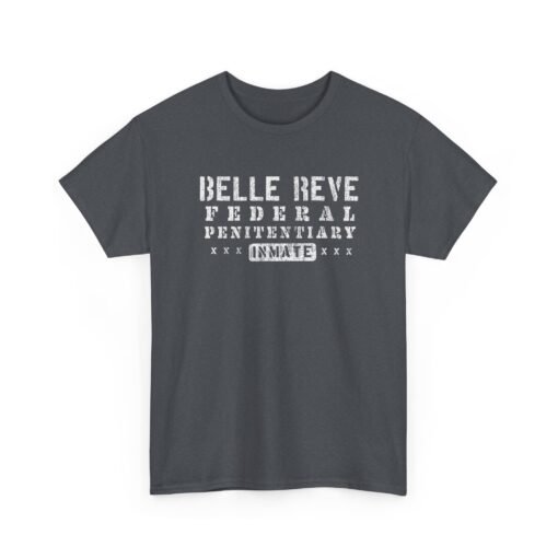 "Belle Reve Federal Penitentiary Inmate" Unisex T-Shirt – Villainous Vibes - Image 24
