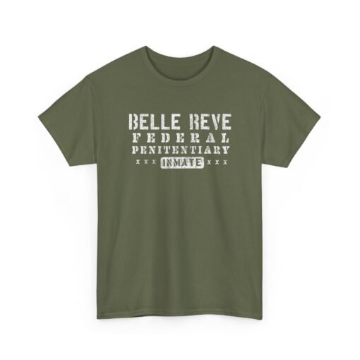 "Belle Reve Federal Penitentiary Inmate" Unisex T-Shirt – Villainous Vibes - Image 21
