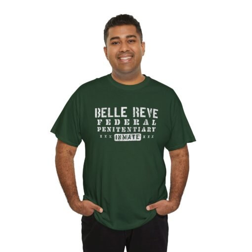 "Belle Reve Federal Penitentiary Inmate" Unisex T-Shirt – Villainous Vibes - Image 10