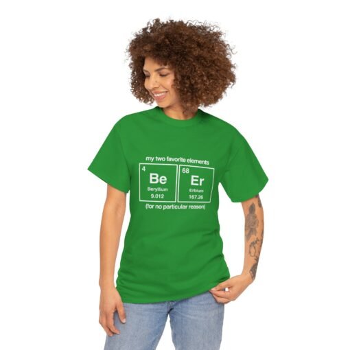 "BEER Elements" Unisex T-Shirt – Periodically Funny - Image 5