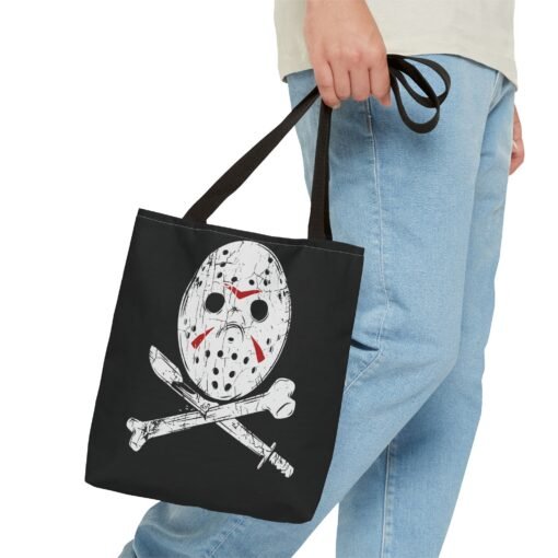 Jason’s Jolly Roger Tote Bag – Fear That Floats - Image 3