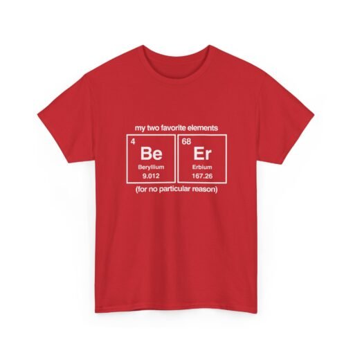 "BEER Elements" Unisex T-Shirt – Periodically Funny - Image 29
