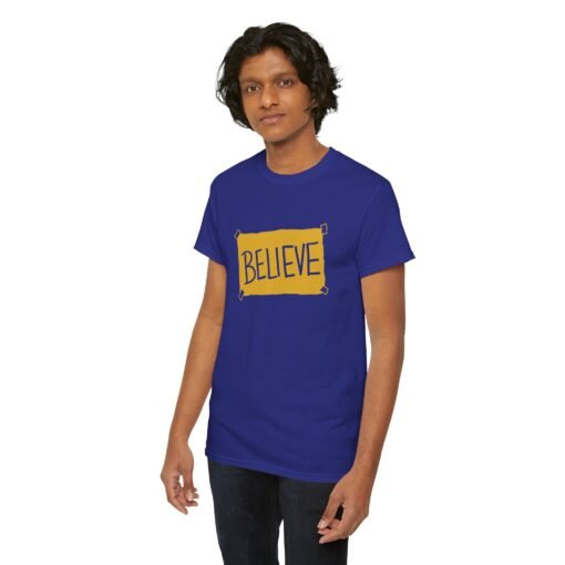 "Believe" Unisex T-Shirt – Inspired by Ted Lasso - Image 11