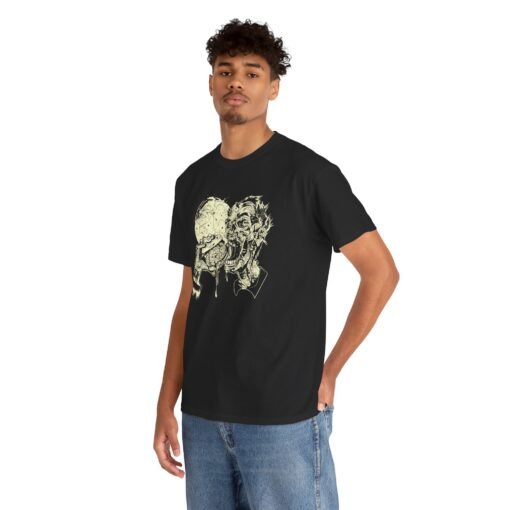 "Brain Burger" Unisex T-Shirt – Midnight Zombie Feast - Image 8