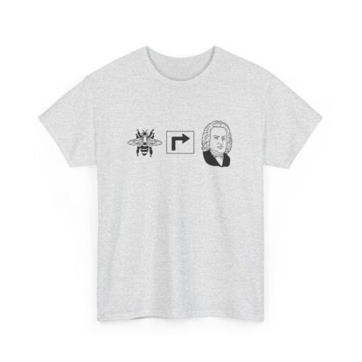 "Bee Right Bach" Unisex T-Shirt – Punny Musical Humor - Image 20