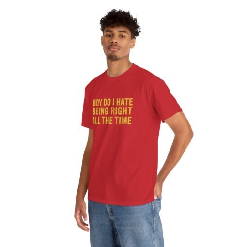 "Boy, Do I Hate Being Right All the Time" Unisex T-Shirt – Jurassic Classic - Image 8